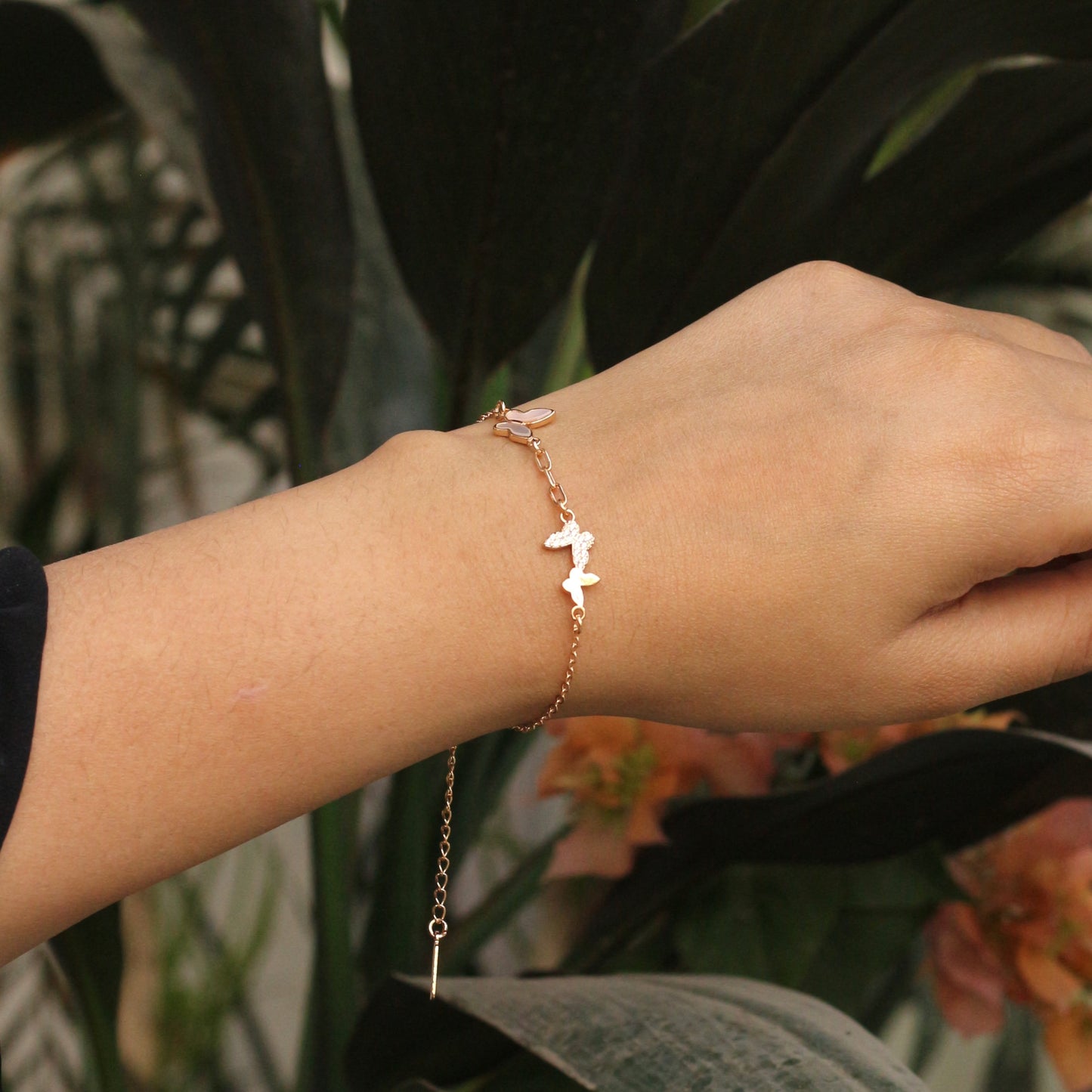 Butterfly Charm Bracelet