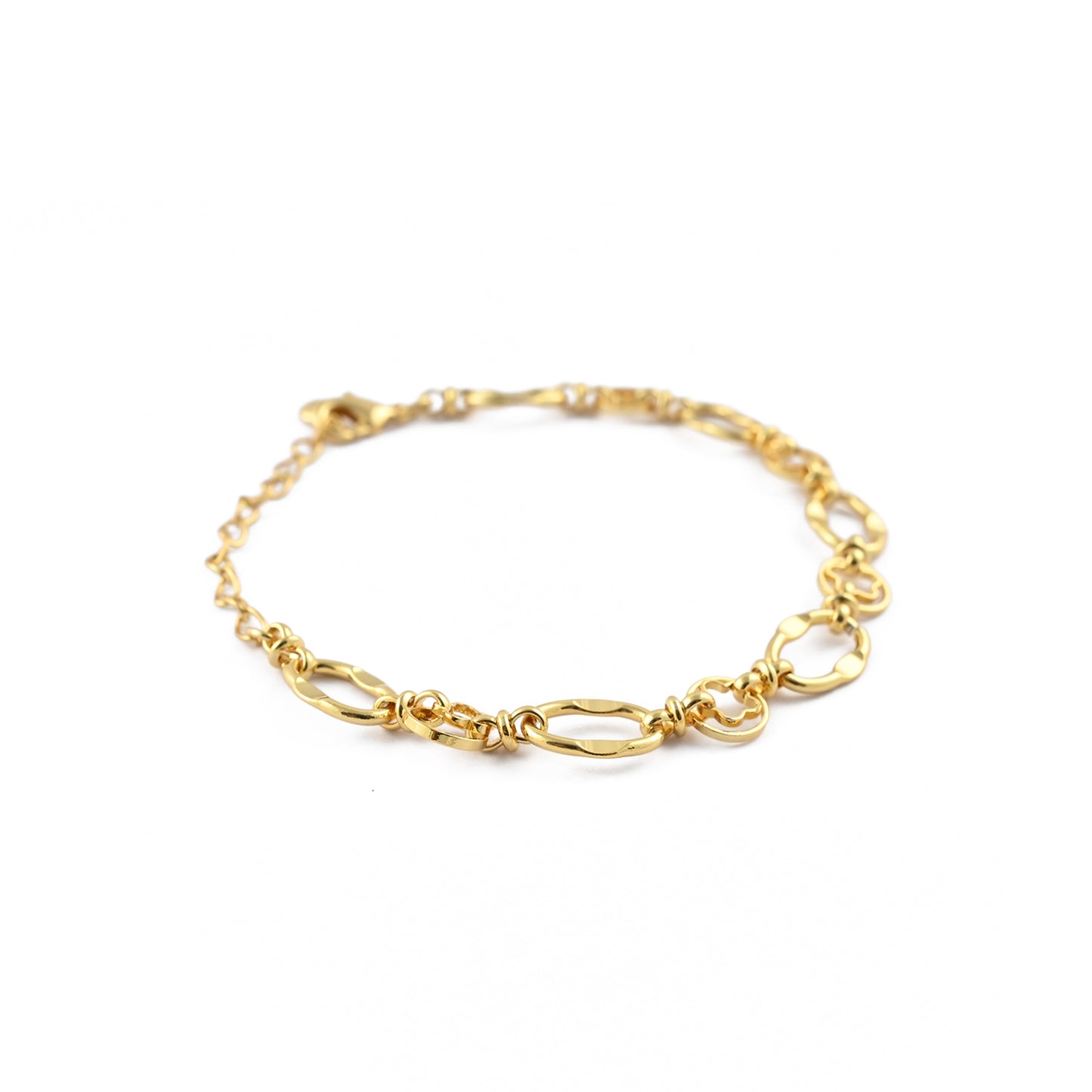 Glided Link Bracelet