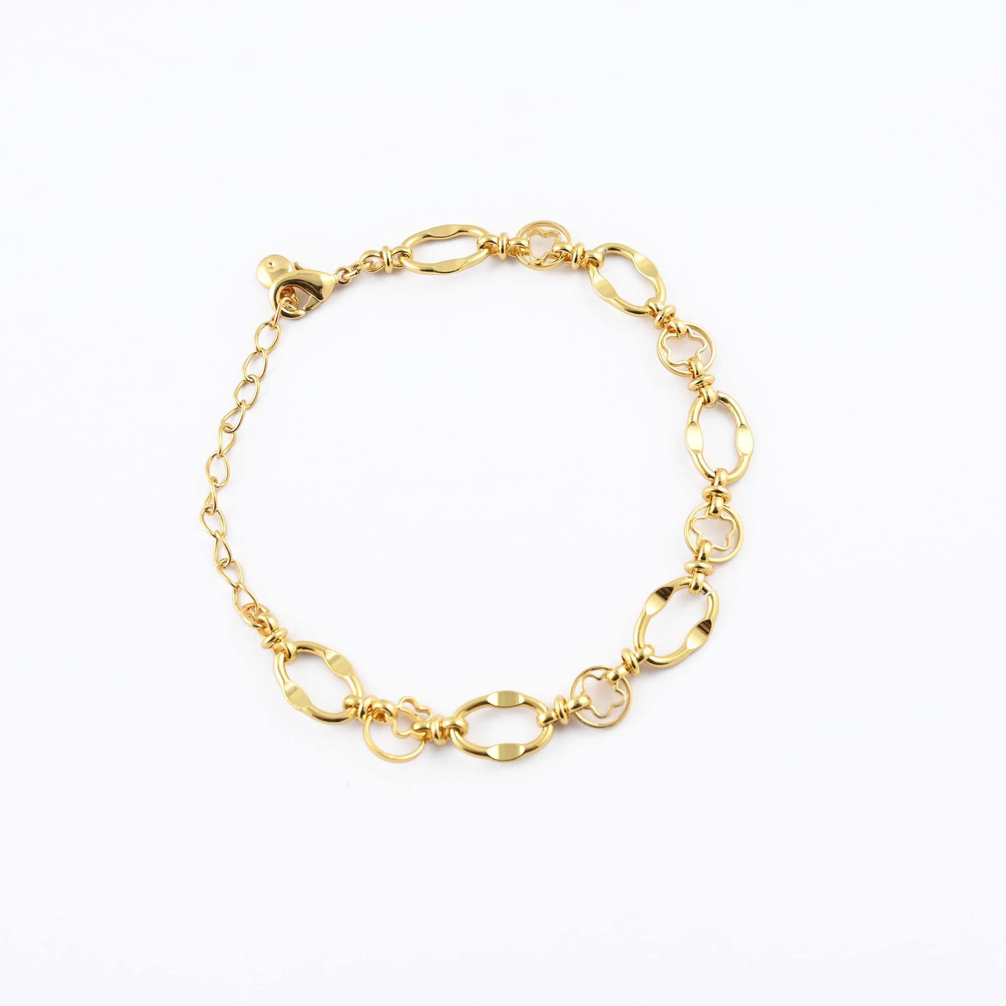 Glided Link Bracelet