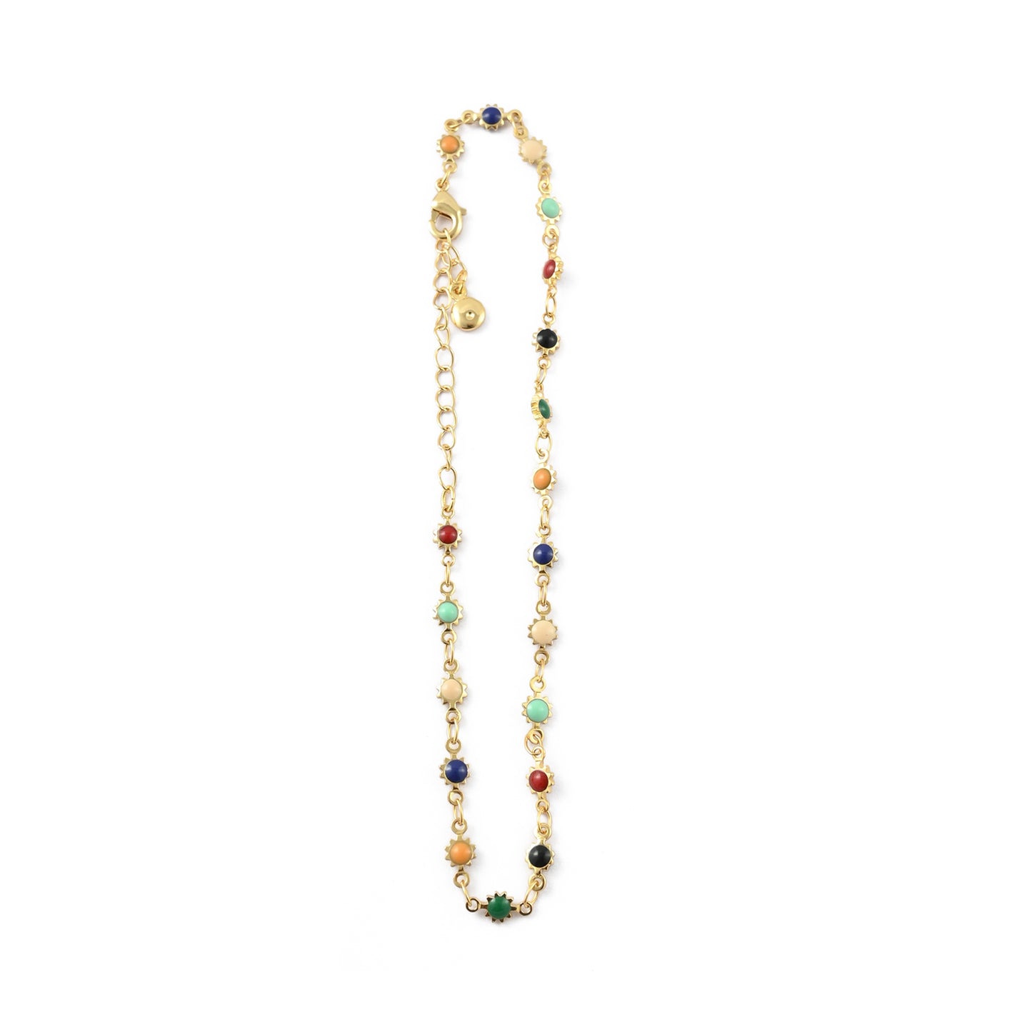 Rainbow Drift Anklet