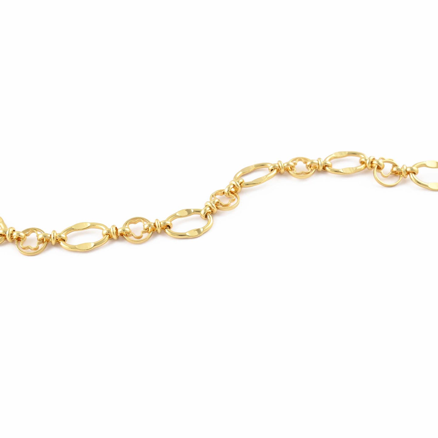 Glided Link Bracelet