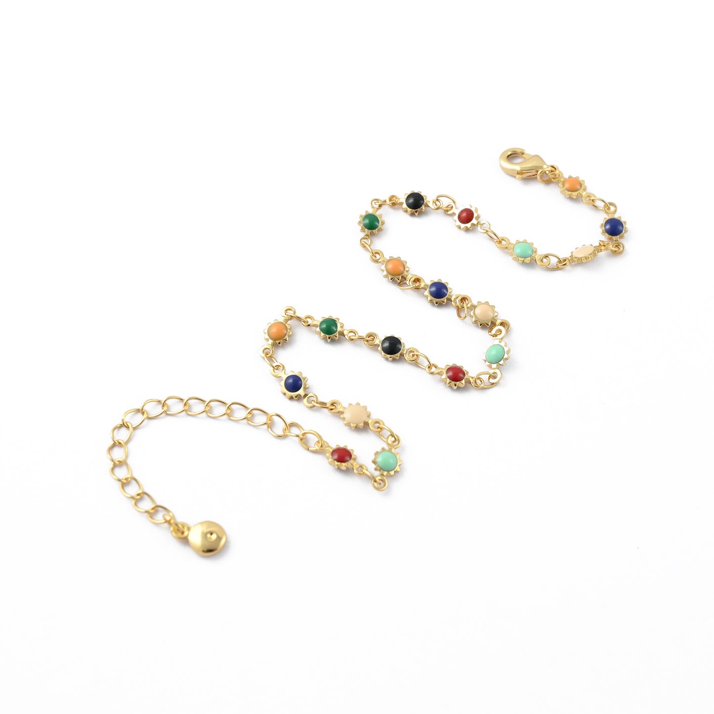 Rainbow Drift Anklet