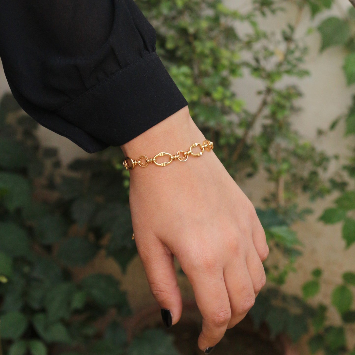 Glided Link Bracelet