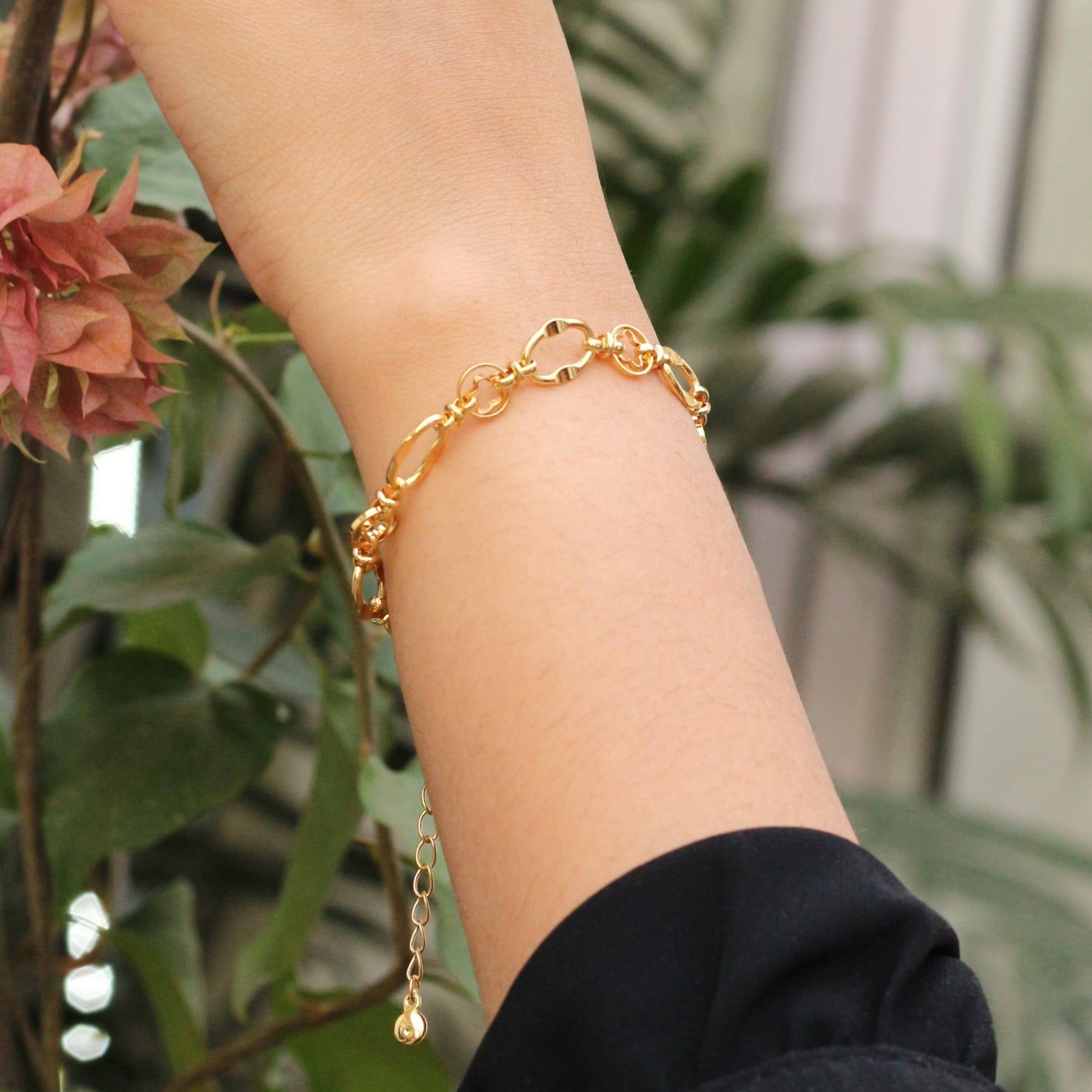 Glided Link Bracelet
