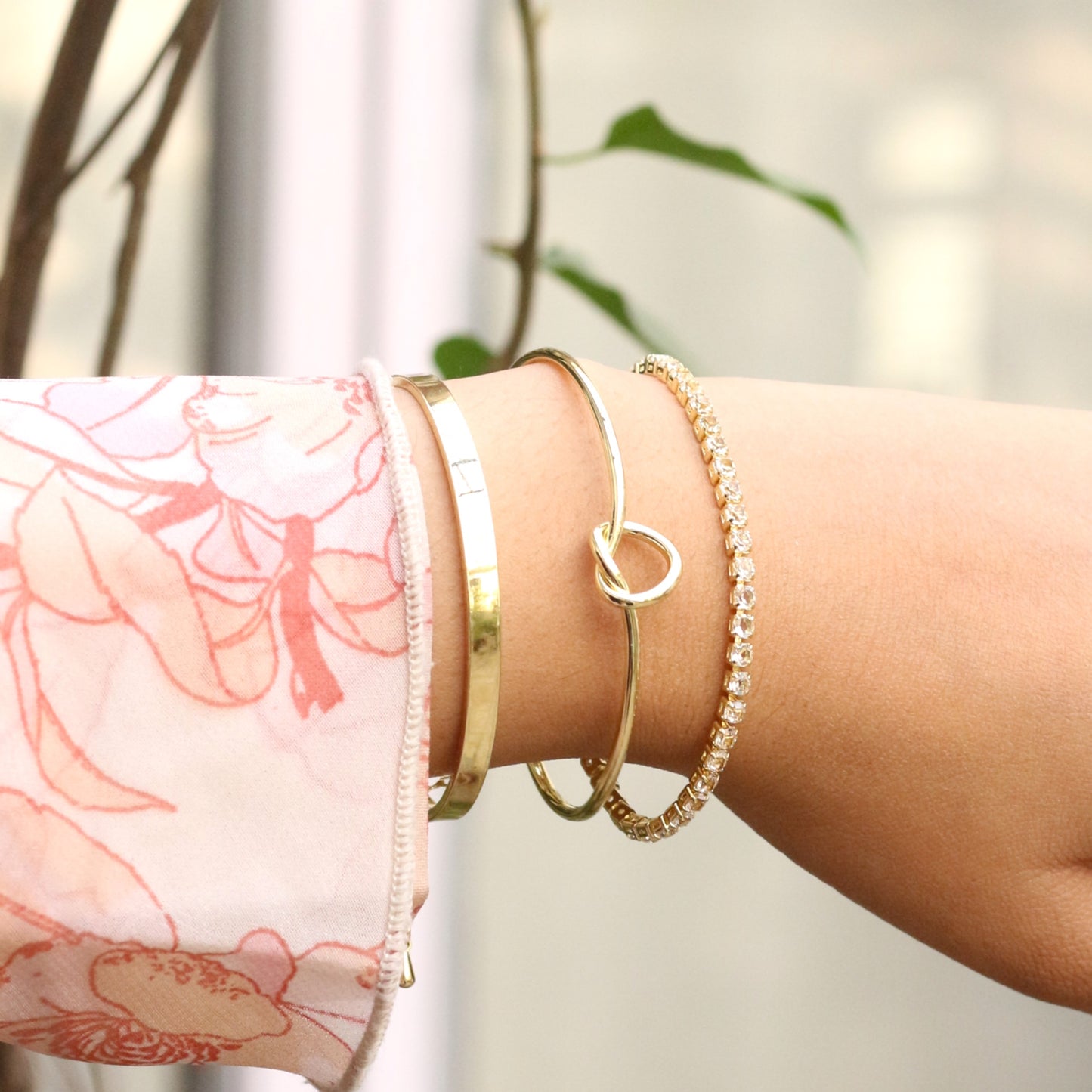 Gleam & Grace Trio Bracelet