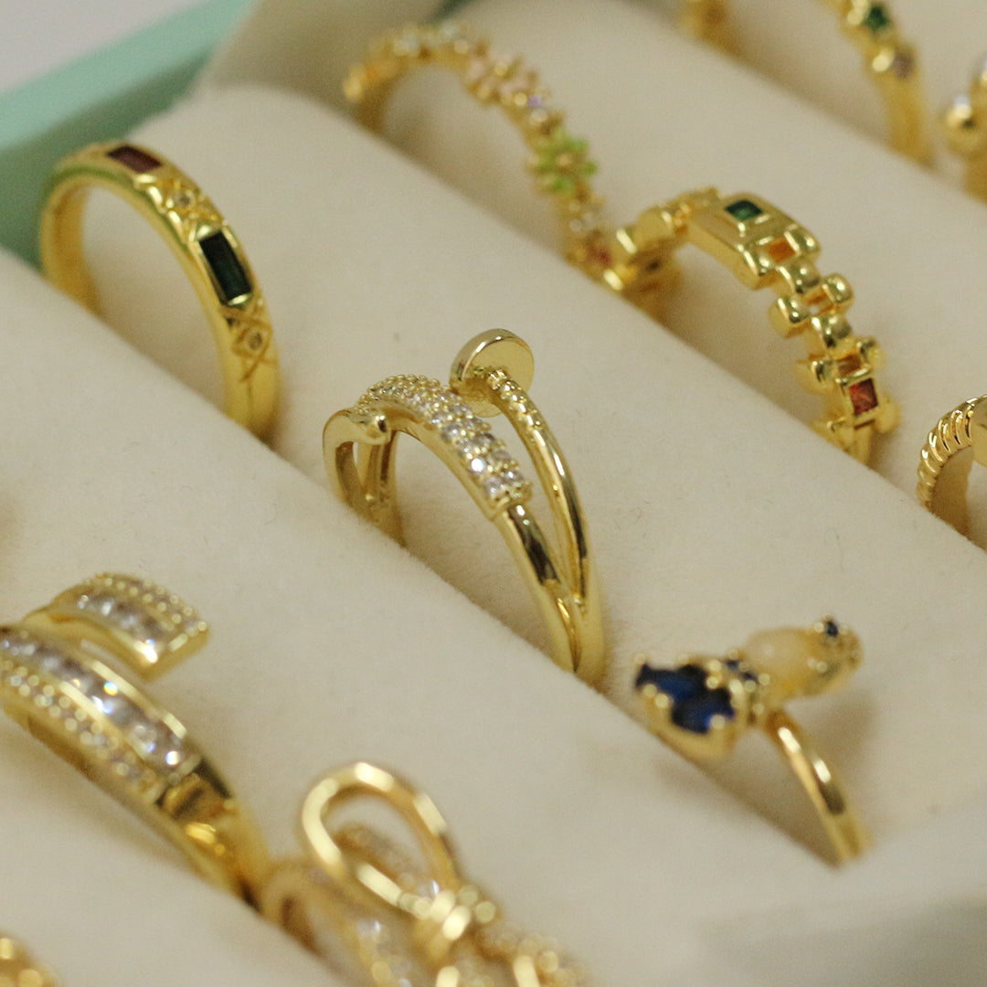 Adjustable Nail Wrap Ring
