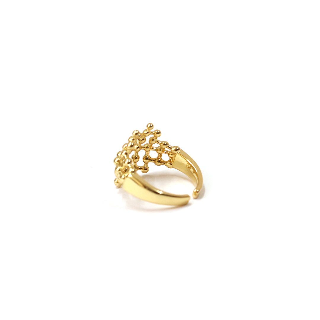 Honeyglow Adjustable Ring