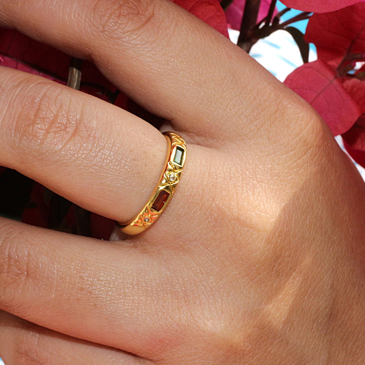 Golden Talisman Ring