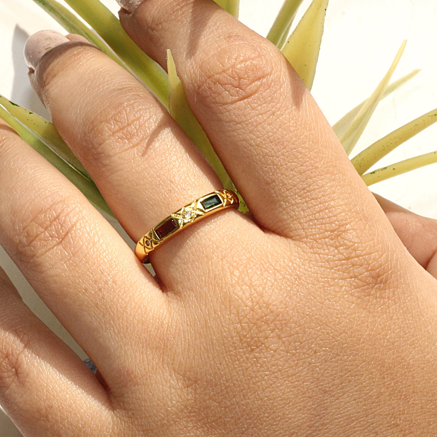 Golden Talisman Ring