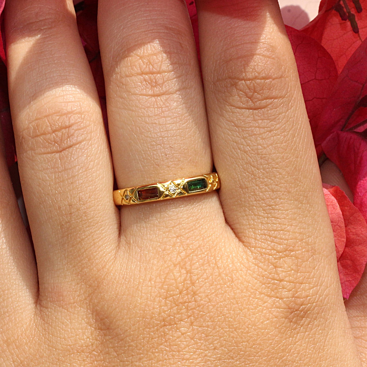 Golden Talisman Ring