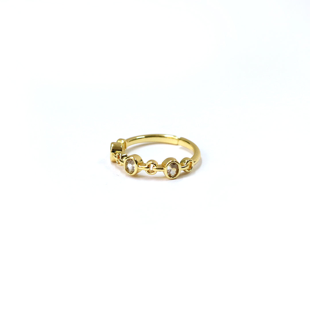 Golden Daze Gem Ring
