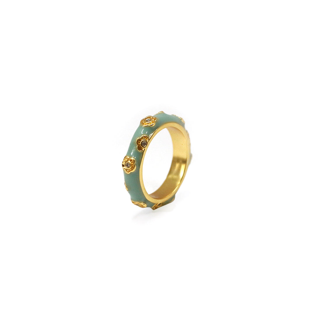 Floral Dreams Enamel Band