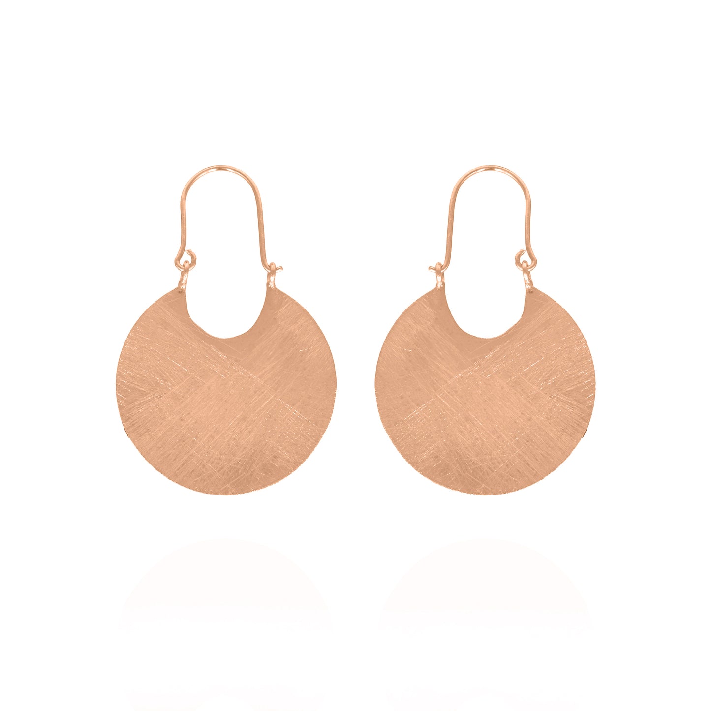 Majestic Moon Hoop Earrings