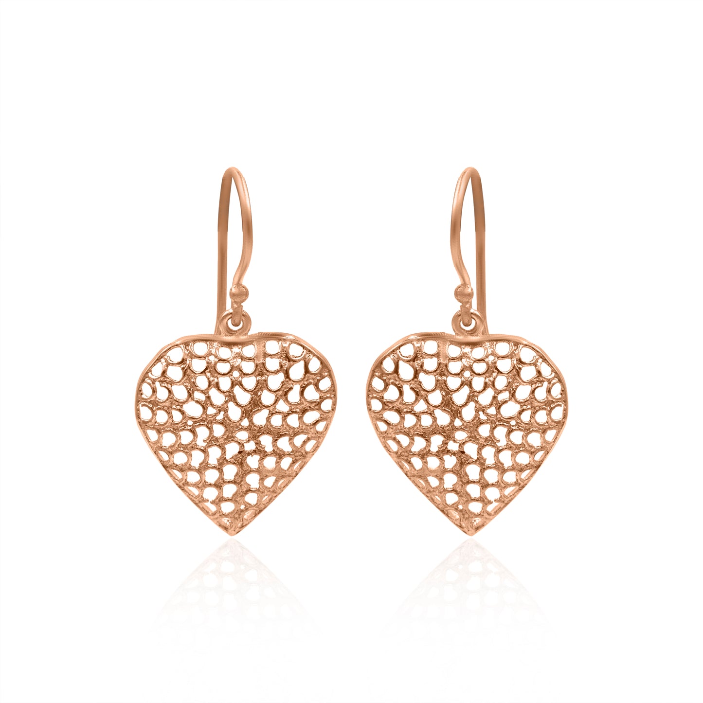 Heart Touching Hook Earrings