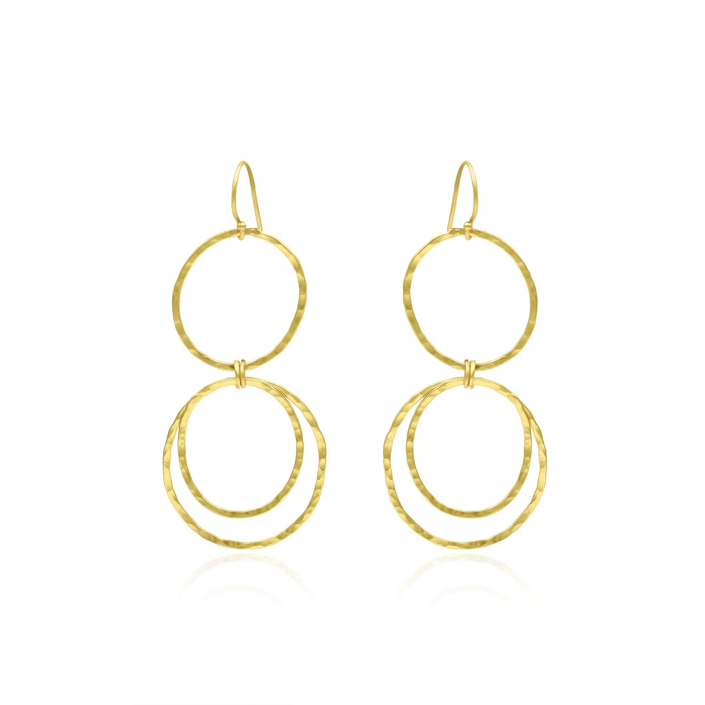 Joyful Circles Hook Earrings