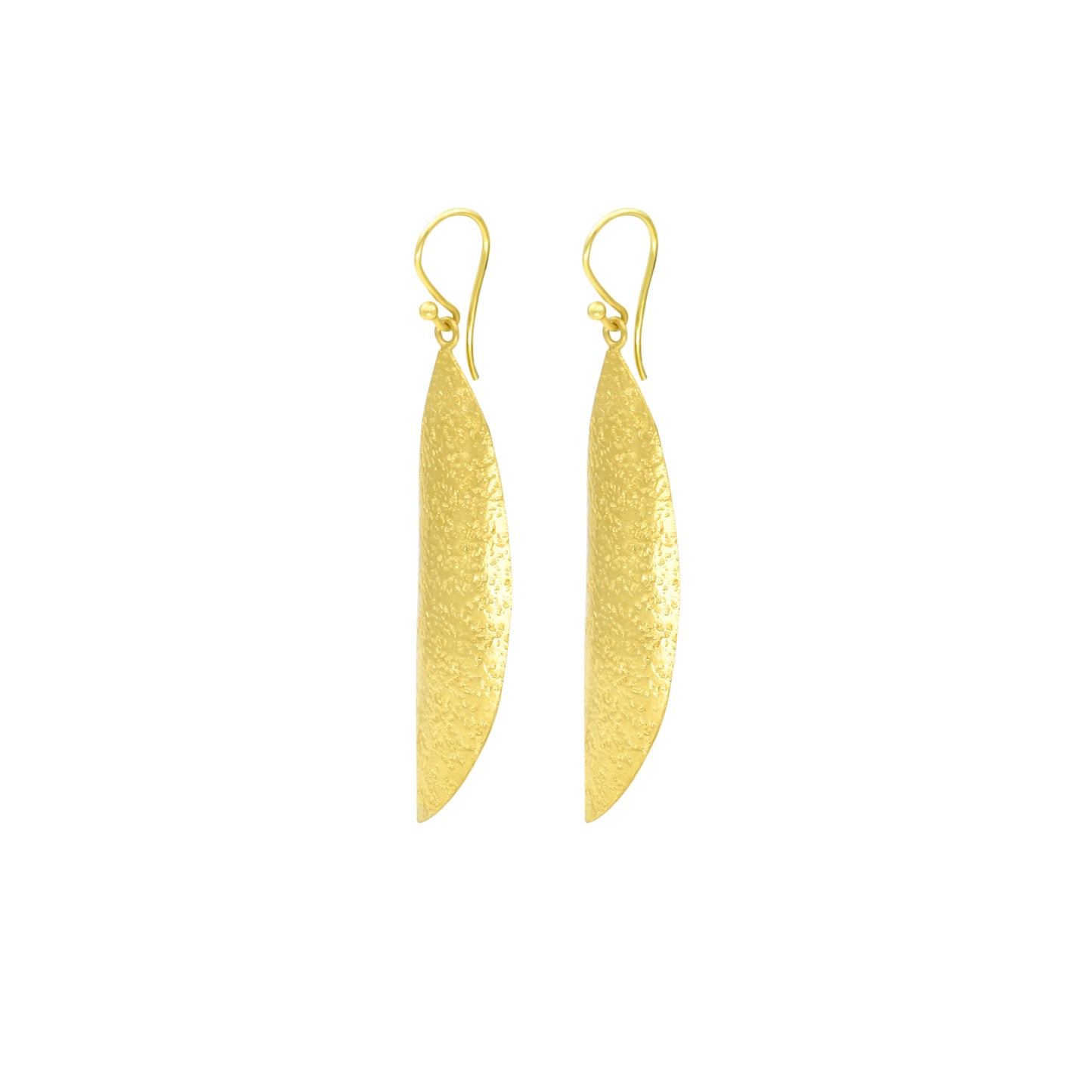 Fallen Leaf Hook Earrings