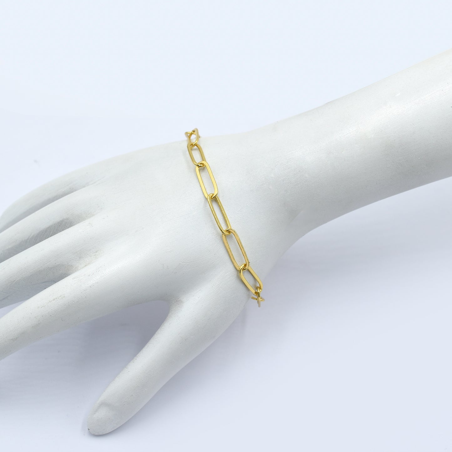 Paperclip Chain Bracelet