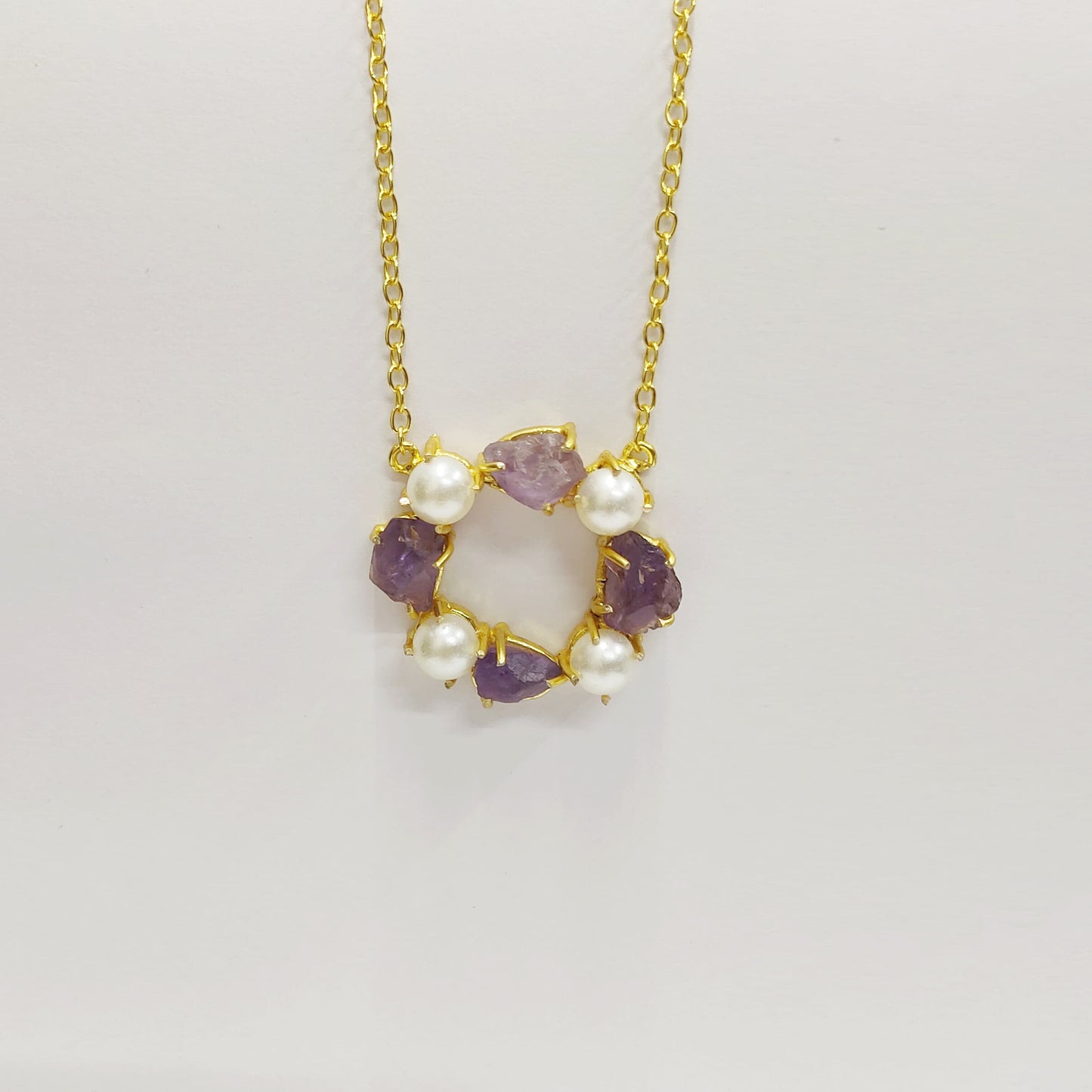 Pearl Amethyst Pendant