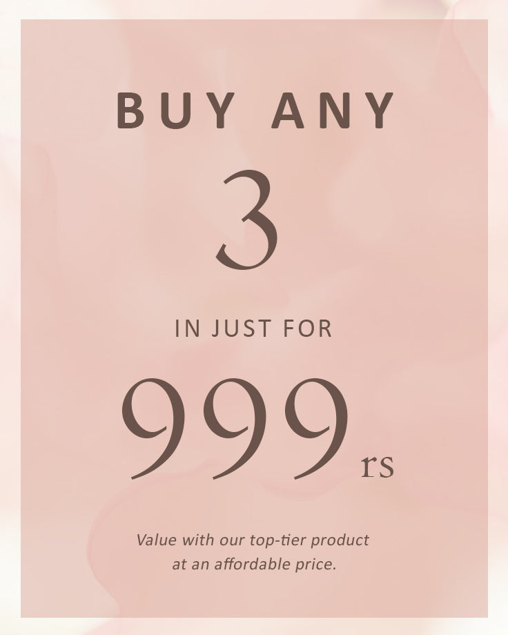 Buy Any 3, For Rs.999