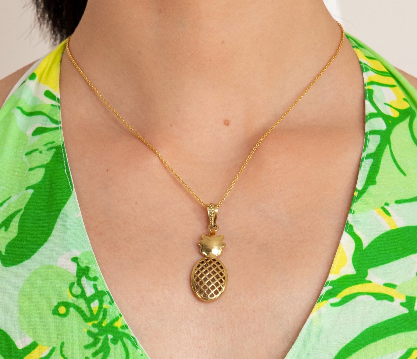 Sweet N Sour Pineapple Pendant