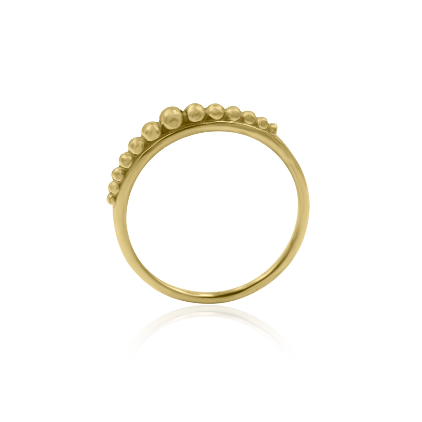 Gold Nuggets Ring