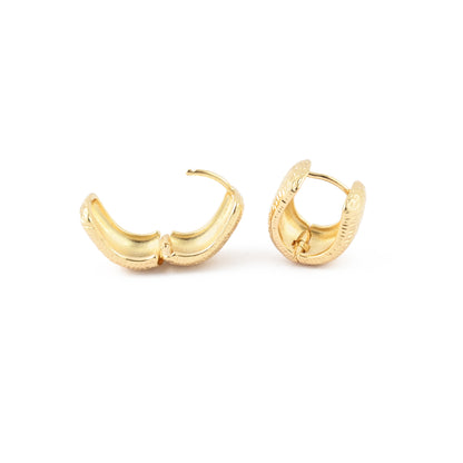 Textura Bold Hoops Earrings