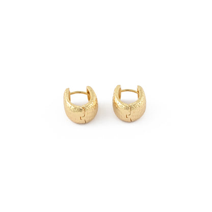 Textura Bold Hoops Earrings