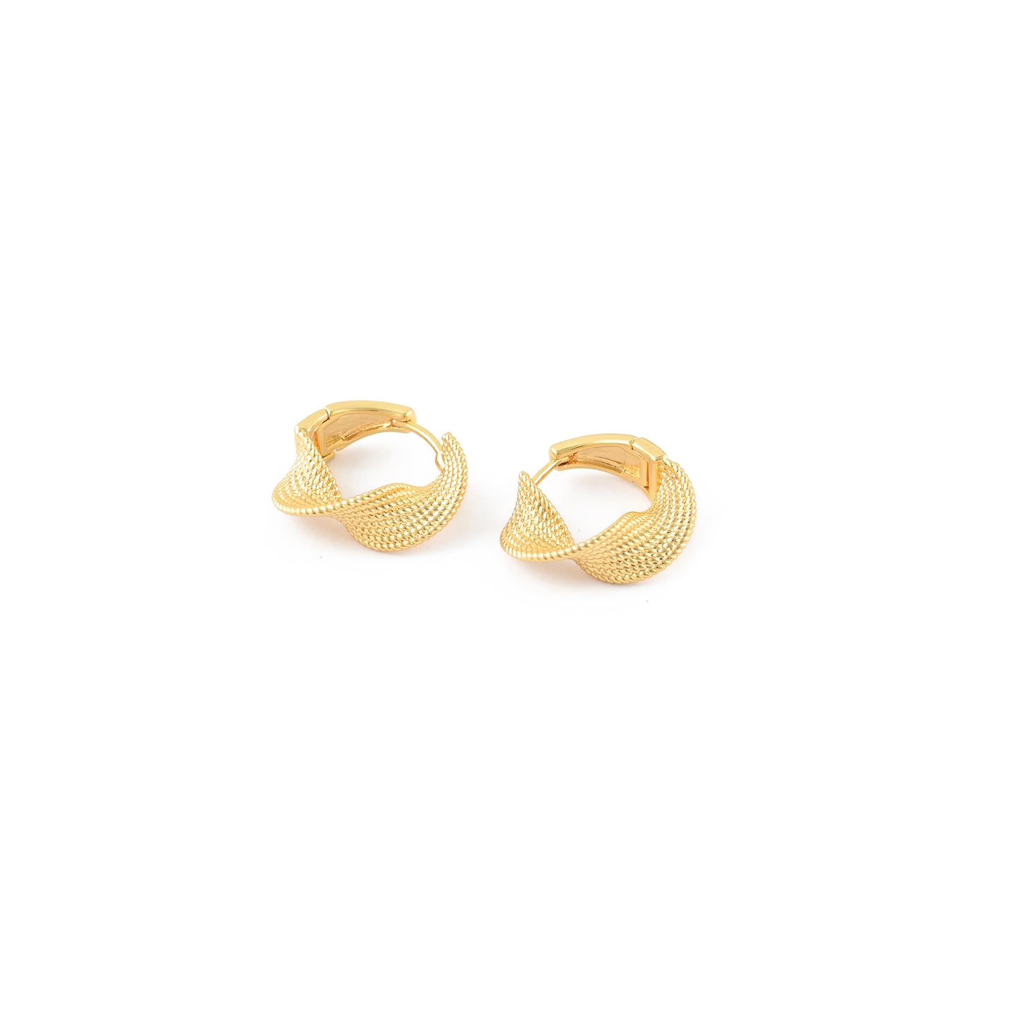 Nova Curve Hoops Earrings