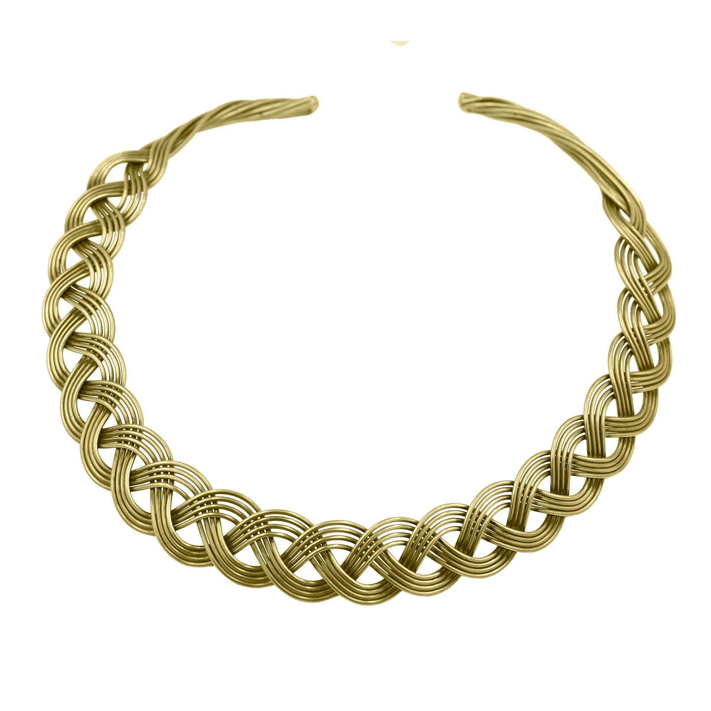 Torque Style Crisscross Choker