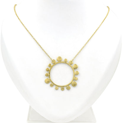 Mirror Of Nuggets Pendant