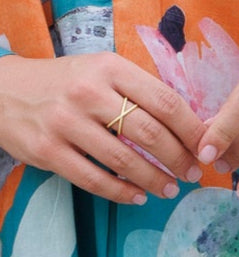 Textured Ways Of Crossing Ring