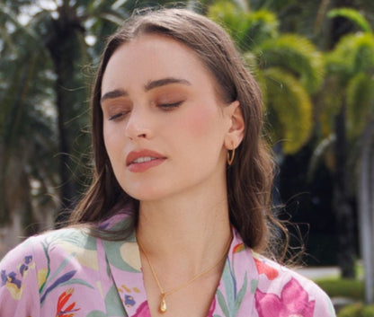 Three Quadrants Hoop Earrings