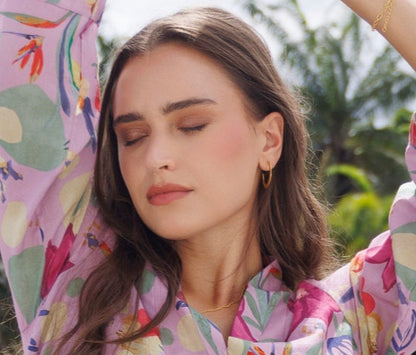 Three Quadrants Hoop Earrings