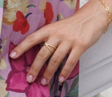 Textured Ways Of Crossing Ring