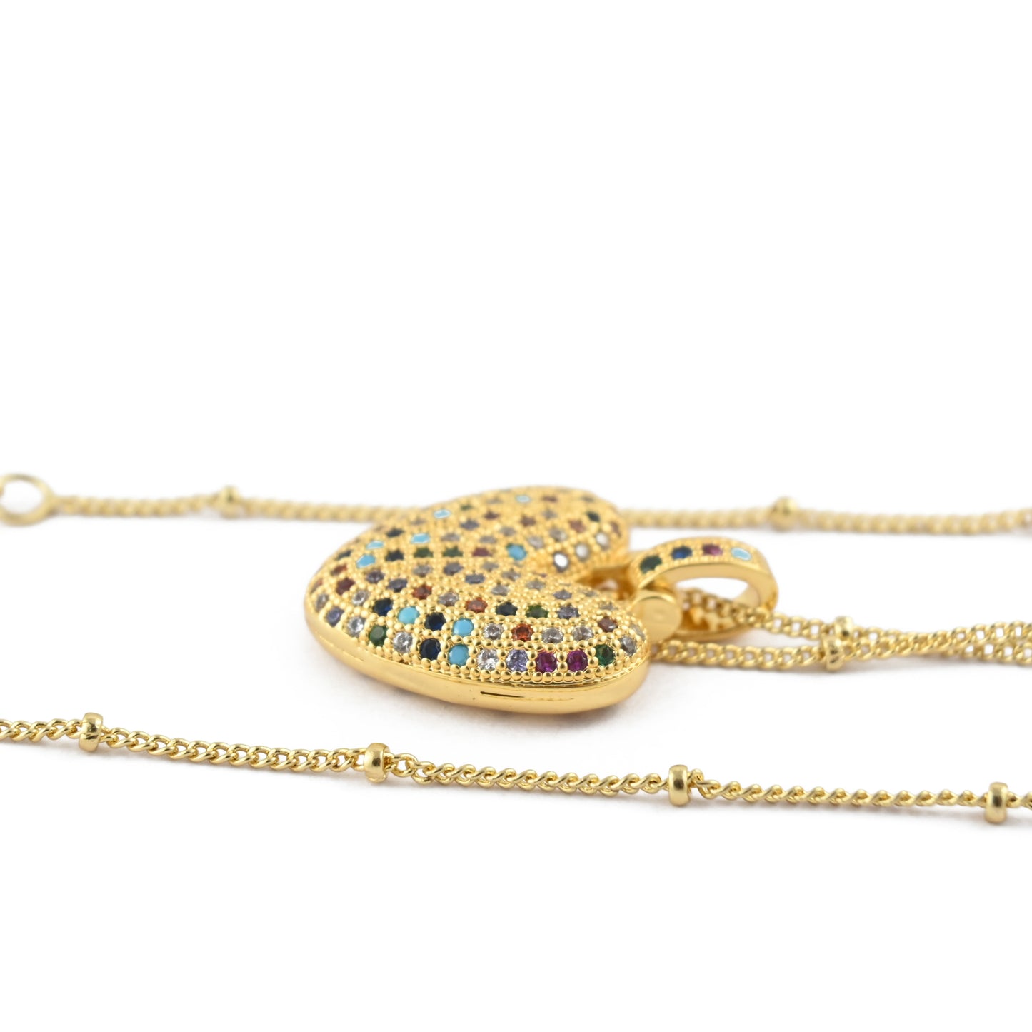 Sparkling Heart Necklace