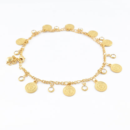 Boho Bloom Trail Anklet