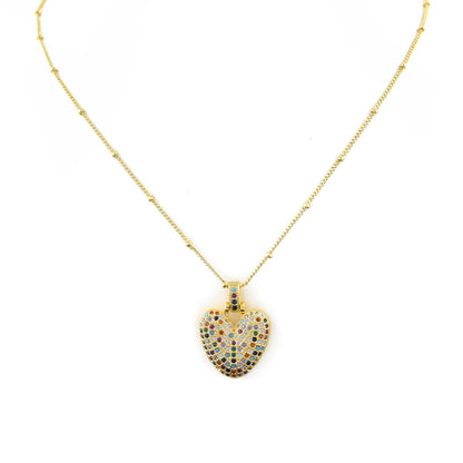 Sparkling Heart Necklace