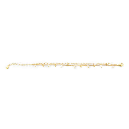Moonstone Meadow Anklet