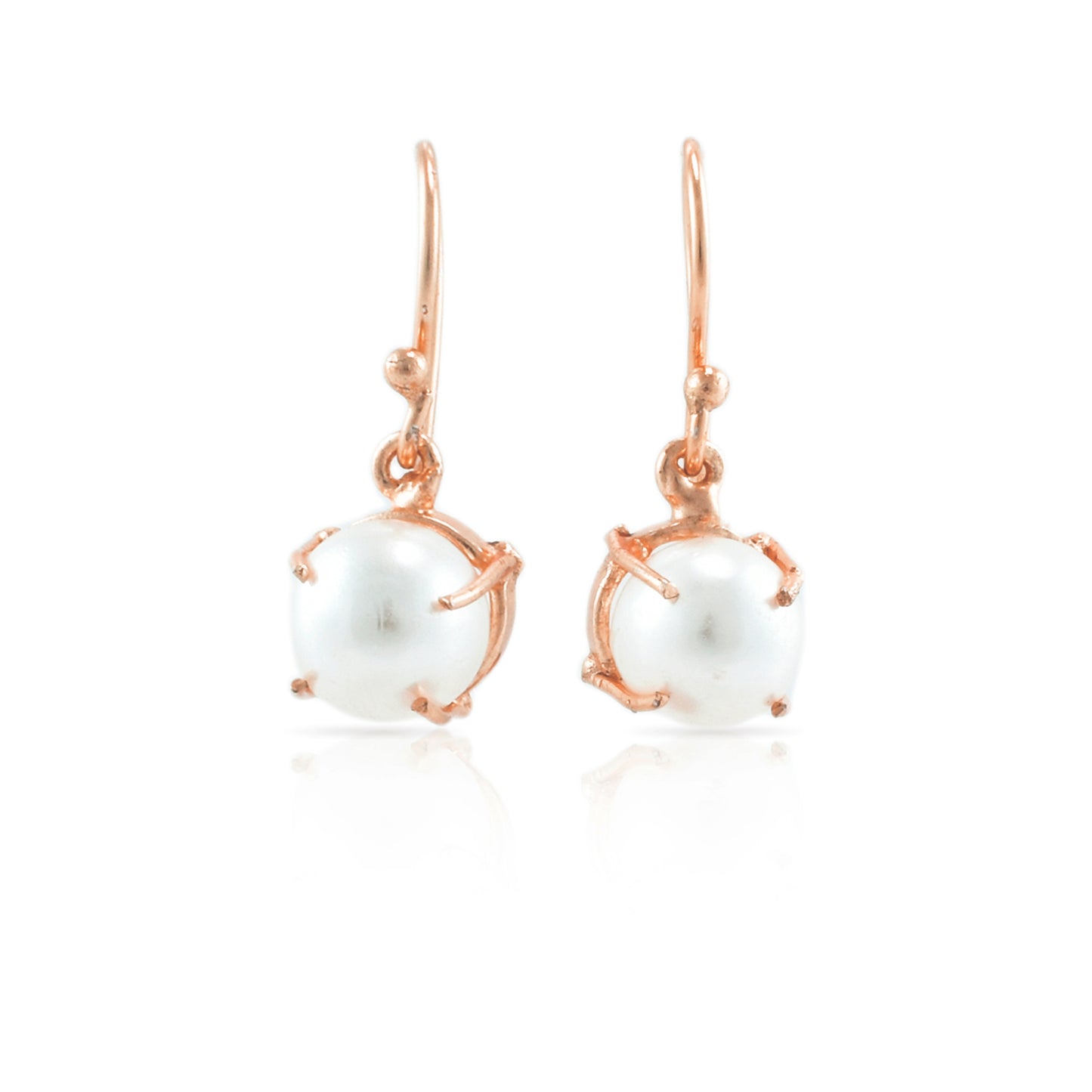 Pearl Drop Hook Earrings