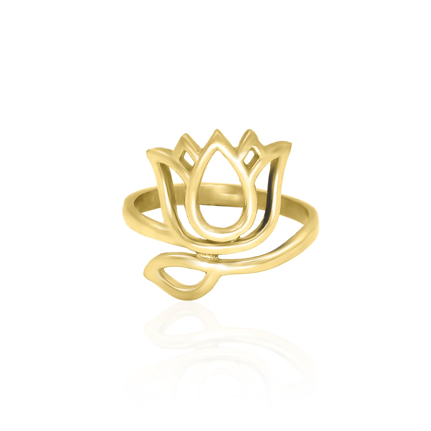 Lotus Blooms In Mud Ring