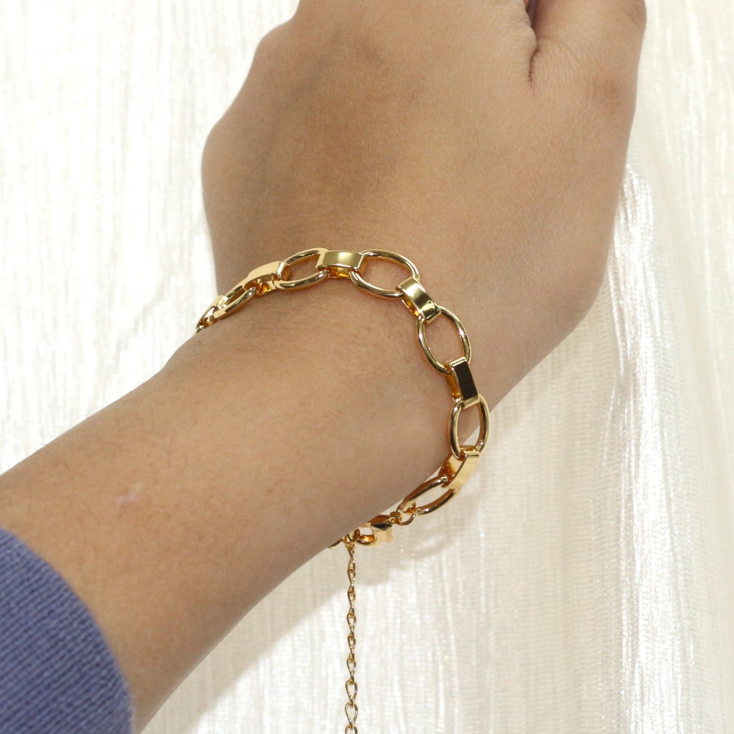 Golden Flux Bracelet