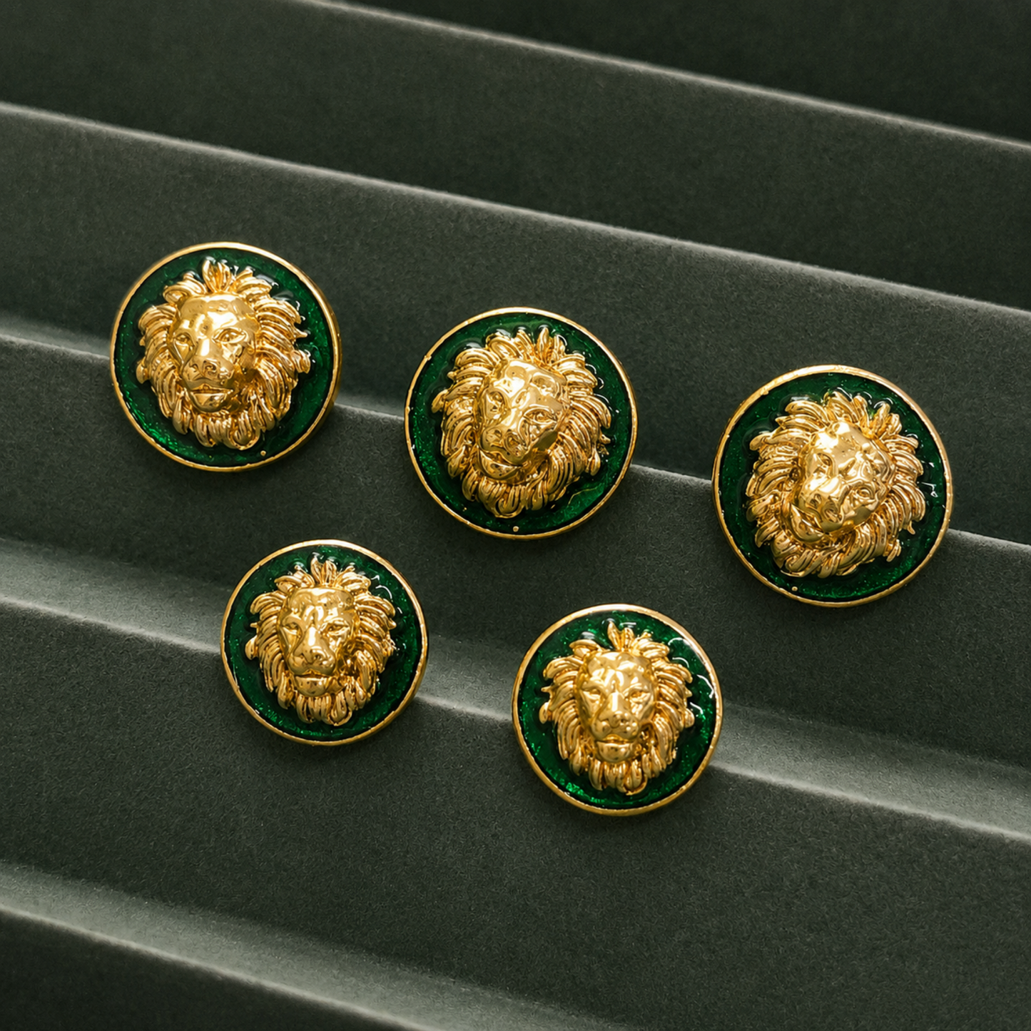 Heritage Lion Button