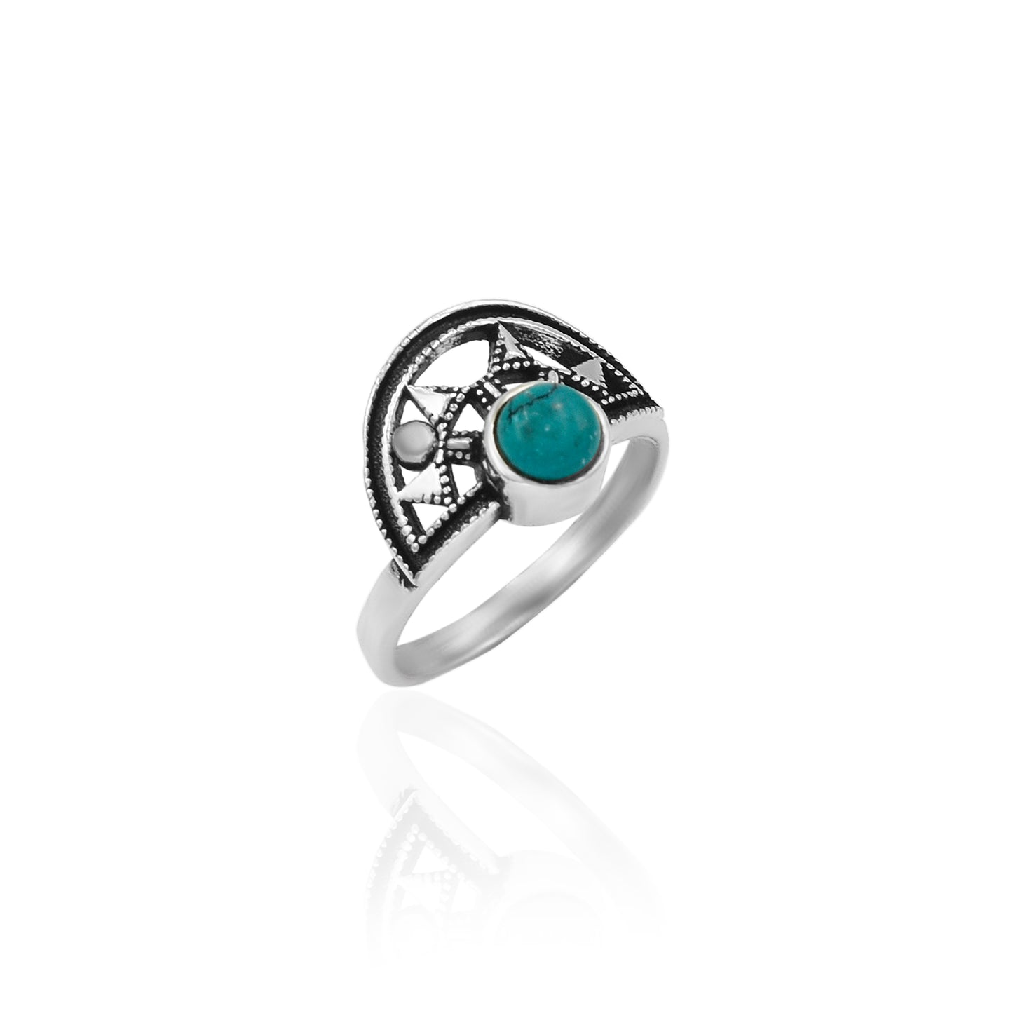 Rising Turquoise Ring