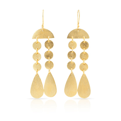 Flowing Elegance Hook Earrings