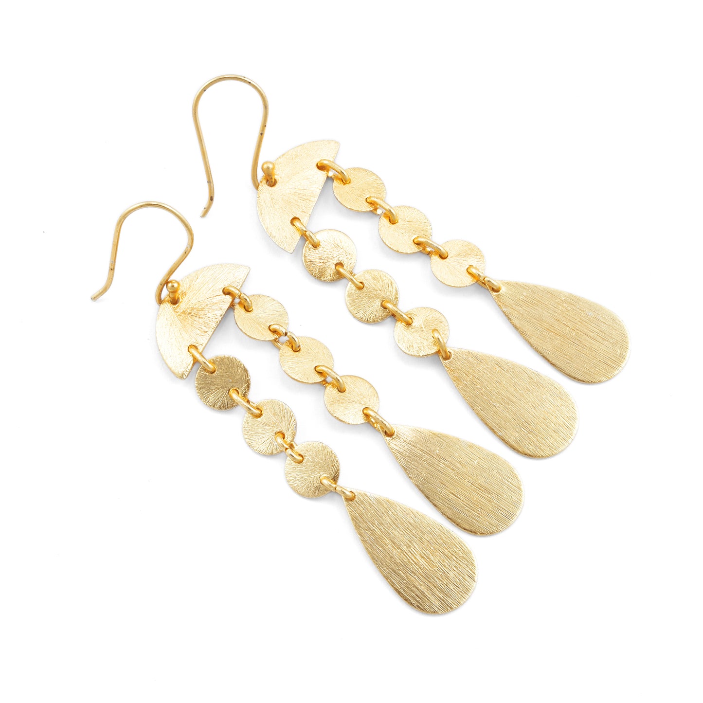 Flowing Elegance Hook Earrings