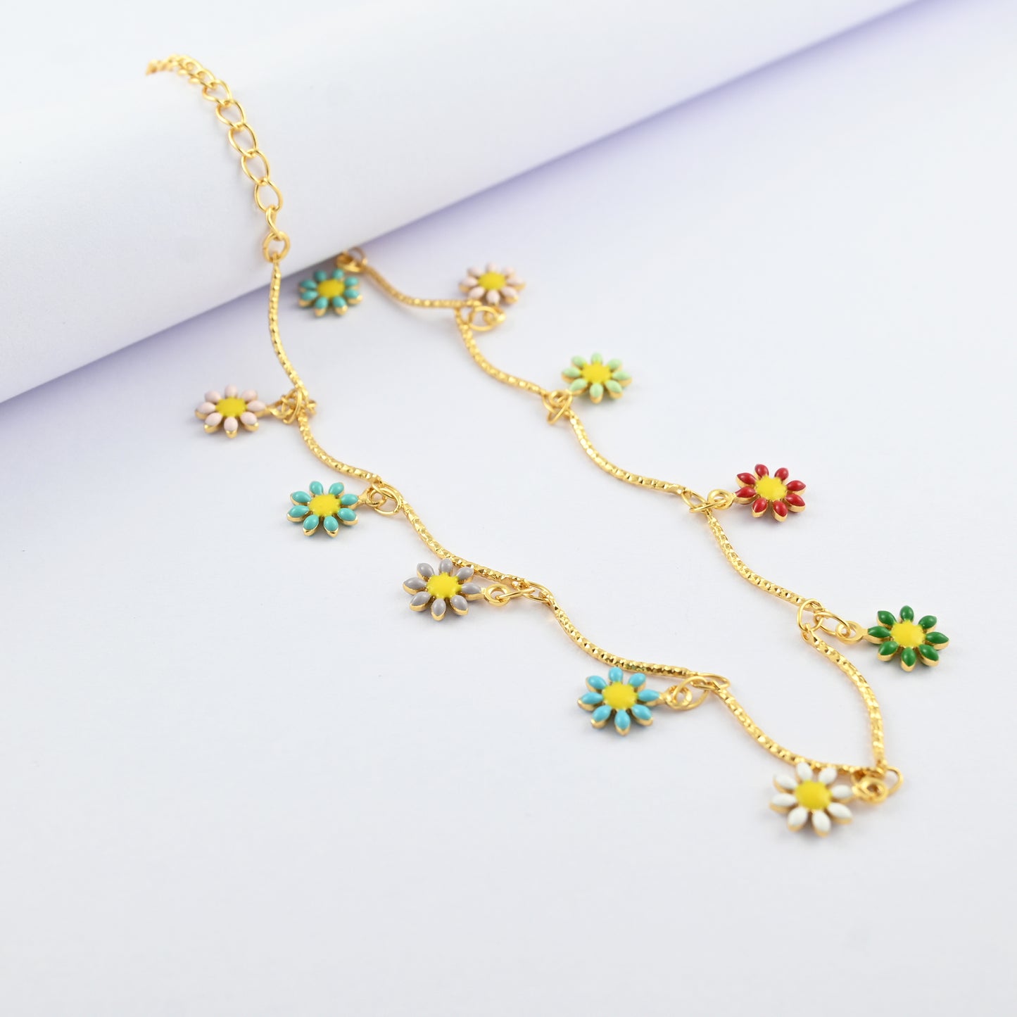 Wildflower Steps Anklet