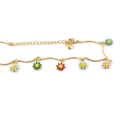 Wildflower Steps Anklet