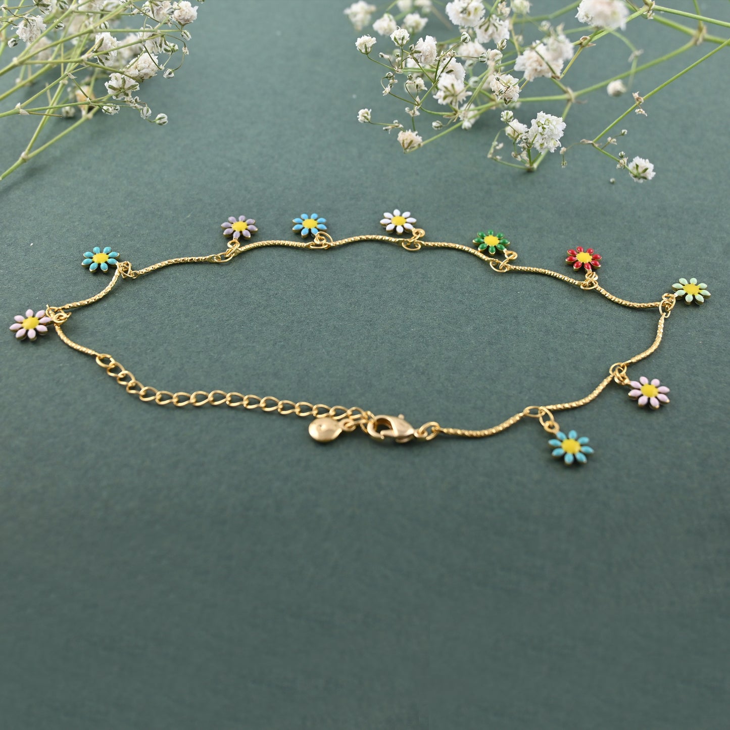 Wildflower Steps Anklet