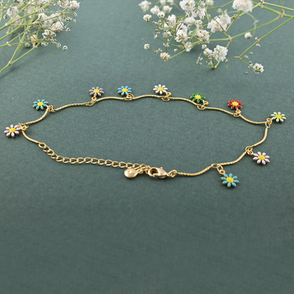 Wildflower Steps Anklet
