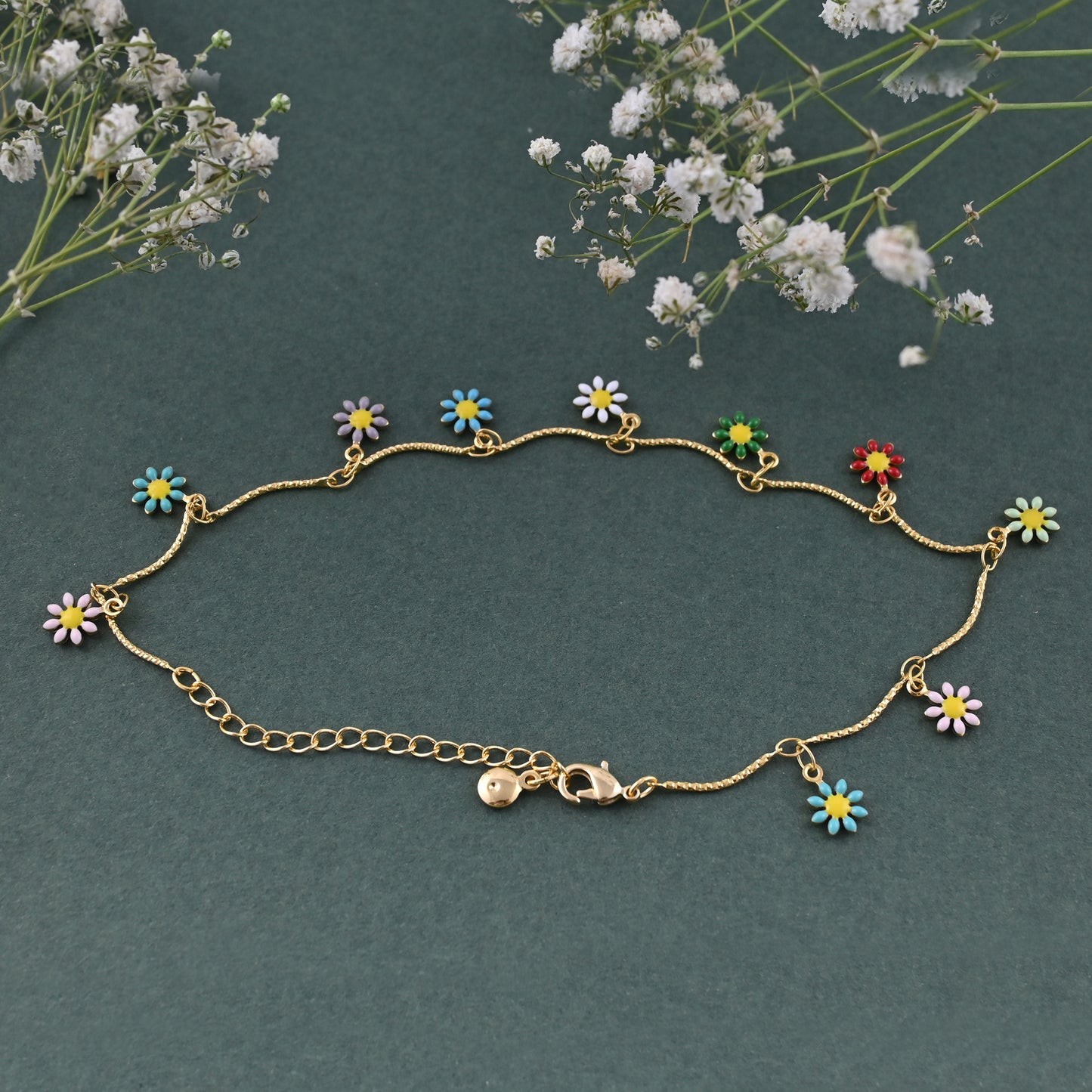 Wildflower Steps Anklet